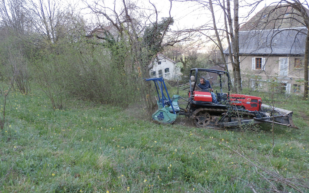 Broyage forestier